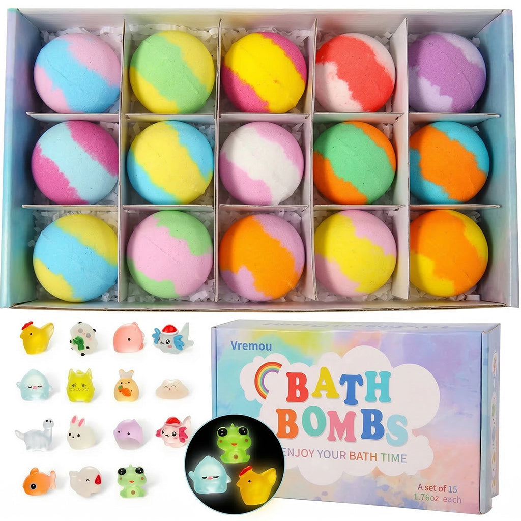 Bath Bombs or Kids With Toys Inside (15pcs)