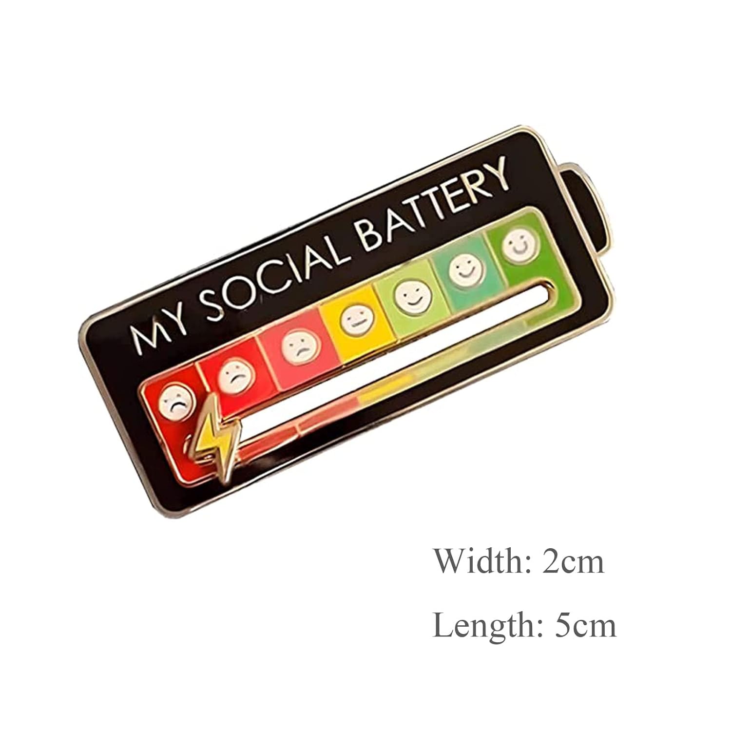 Interactive Social Battery Pin Set